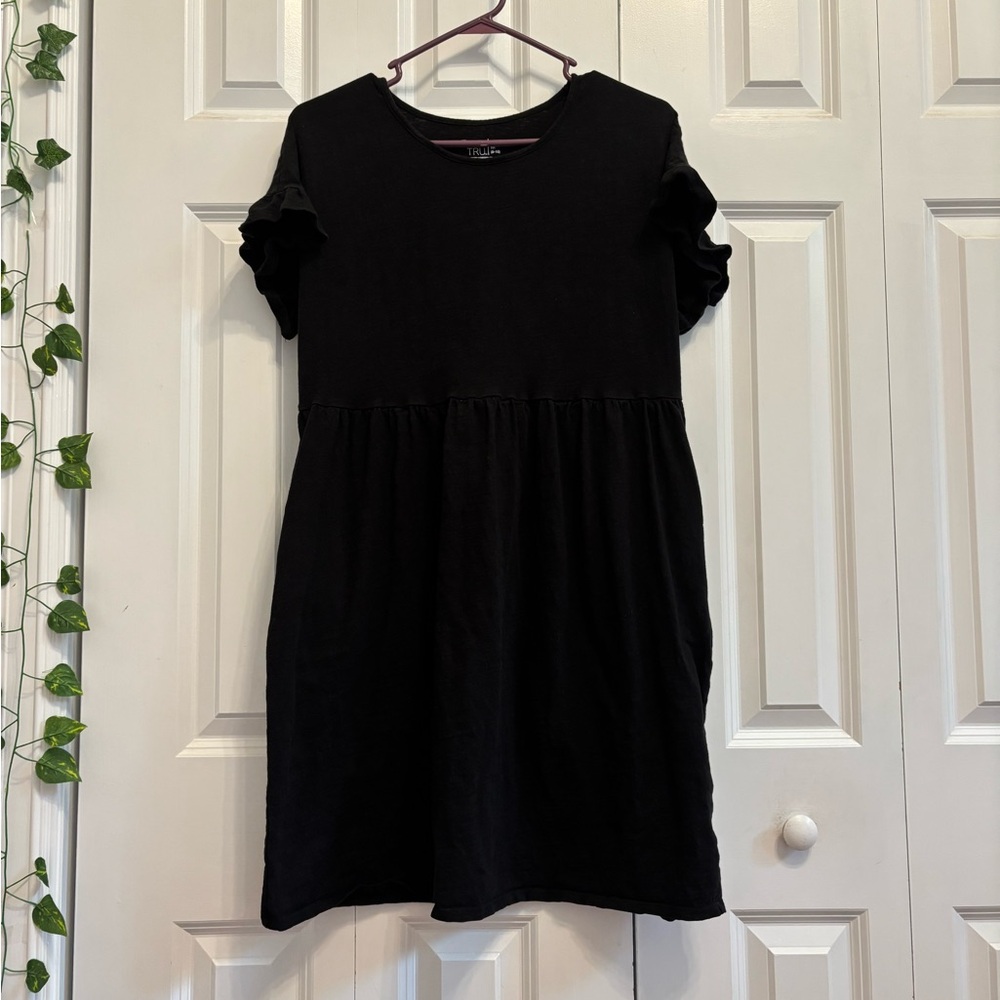 Black Flowy Dress